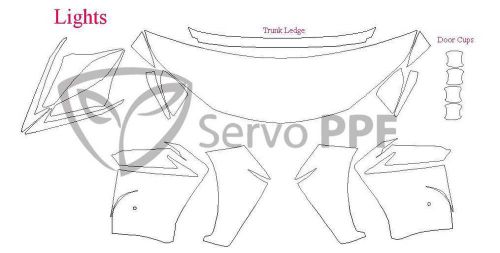 15+ lexus nx 200t f sport glossy clear bra full kit ventureshield ultra by 3m