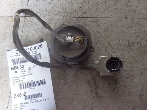 2006 infiniti m45 right passenger side headlight ballast only oem