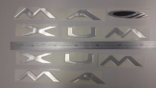 Maxum boat emblem 40&#034; stickers set - adesivi barca - pegatinas barcos