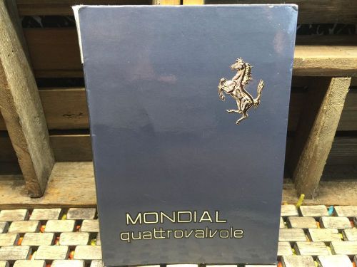 1982 ferrari mondial owners manual quattrovalvole cat 241/82 n 1500 (euro) (row)
