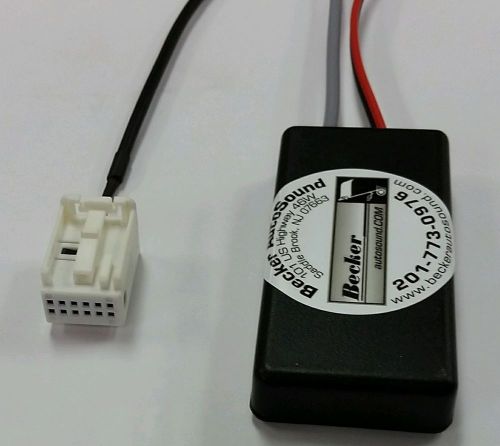 Bluetooth streaming interface mercedes benz c-class 2008-2012 bas blue white