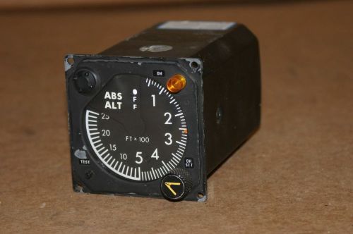 Honeywell sperry ra-100a radio altimeter indicator 4031608-901