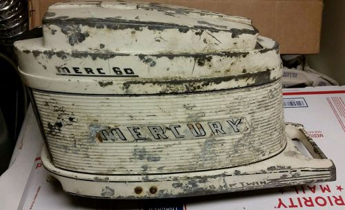 Mercury 60 outboard boat motor cowl hood