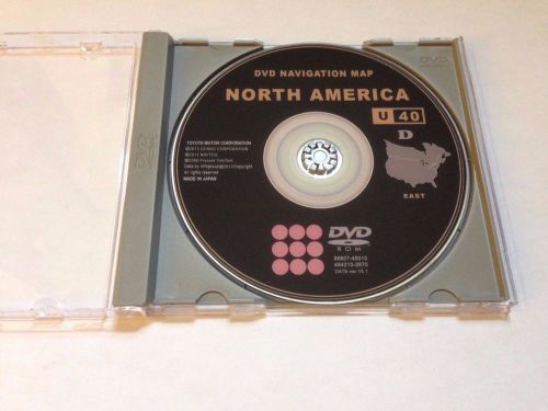 New 2016 gen 5 toyota lexus scion east navigation map update dvd ver 15.1 u40