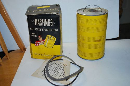 Hastings oil filter with densite no. 204 w / 2 gaskets