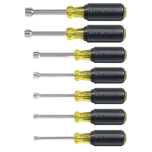 Klein tools 7-piece nut driver set - 3" shafts -631