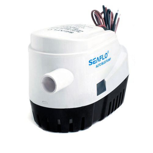 Seaflow bilge pump submersible pump bale water boat 750gph w/ auto float switch