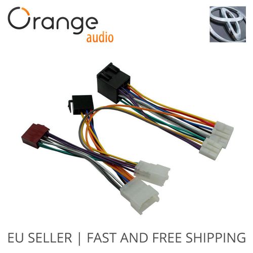 Toyota parrot / bury bluetooth handsfree car kit sot lead t-harness