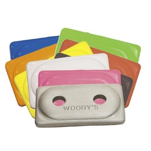 Woodys double digger aluminum support plates 5/16" thread add2-3775