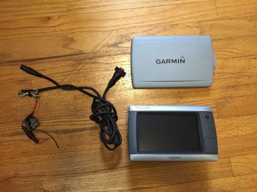 Garmin gps map 740s display plotter and sounder with power/data/sonar cables