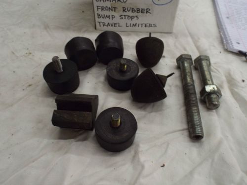 1967-1969 camaro front bumper stops and travel limiters