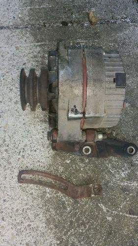 Chevy 292  alternator two goove pulley...plus brackets