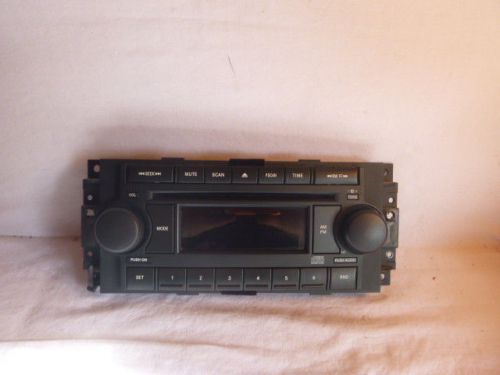 04-10 chrysler dodge jeep radio cd face plate p05091710ae up267