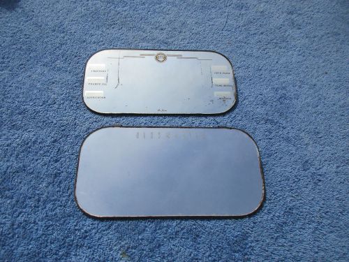 1955 1956 1957 1958 oldsmobile vanity 50's visor clip-on mirrors