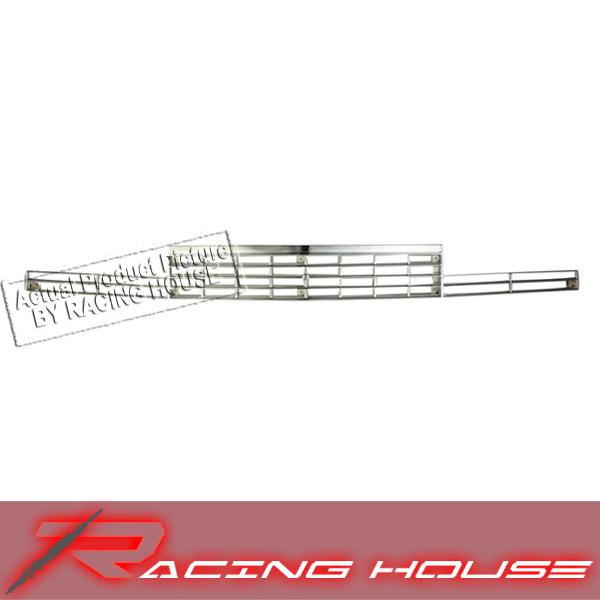 82-86 chevrolet celebrity chrome front new grille grill assembly replacement kit