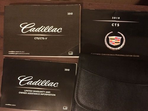 2010 cadillac cts owners manual