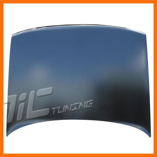 New hood replacement primered black steel panel 91-96 ford escort lx 4dr primed