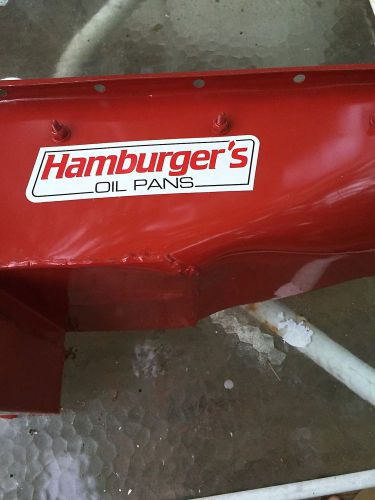Hamburger oil pan nos sbc 350 400  drag 2 piece seal 0178