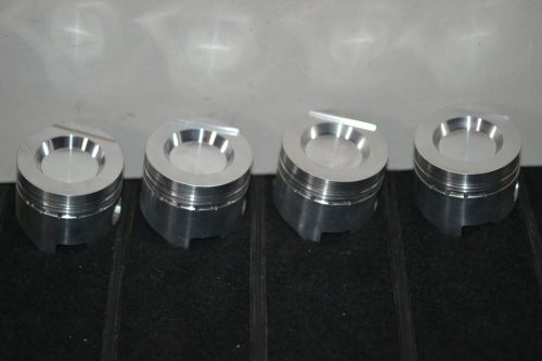 Ross racing pistons set of 4 for vw volkswagen g60 pg 8v 8 valve 1.8 to a 1.9