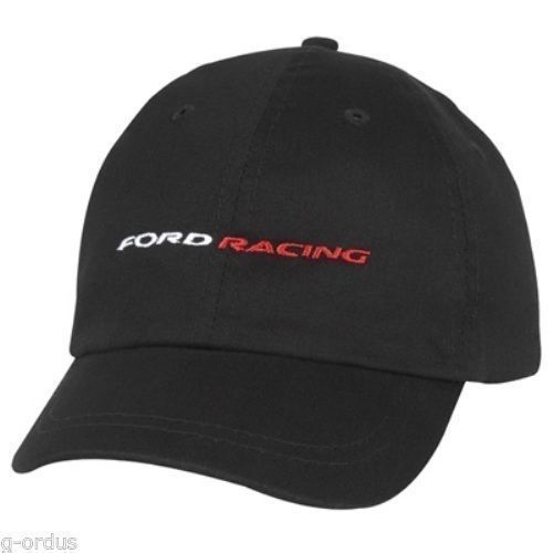 New ford motor company ford racing black ladies’ short-visor hat/cap!