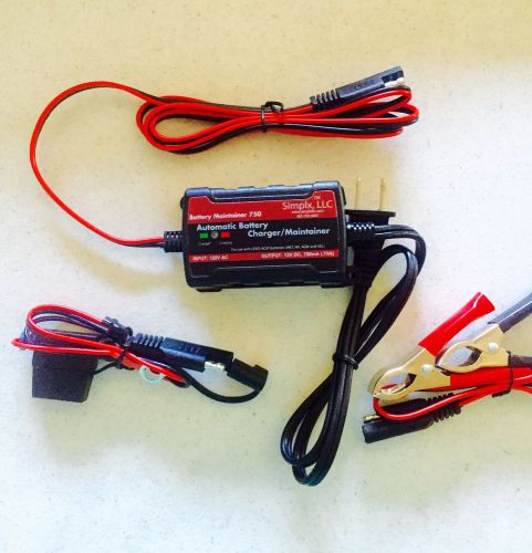 Simplx&#039;s 12v 750ma battery float charger!  brand new!!