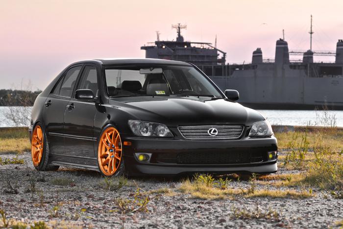 Lexus is300 altezza on volk wheels hd poster print  multiple sizes available
