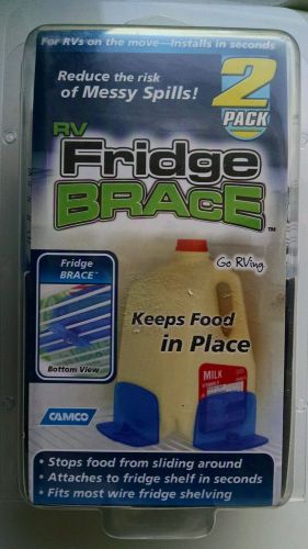 Camco 44033 rv fridge brace - 2 pack
