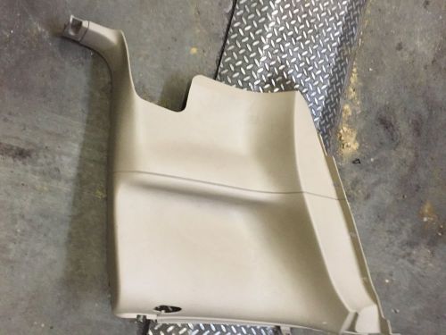 1999-2004 mustang cobra gt coupe tan interior rear quarter panel trim