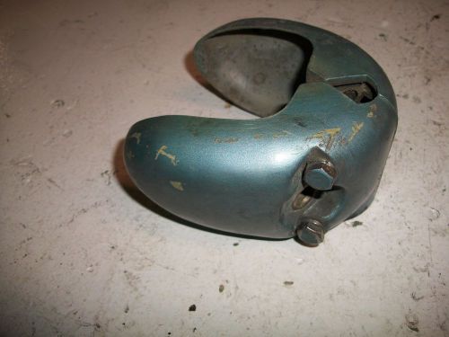 1960 evinrude 5 1/2hp outboard motor lower mount cover housing