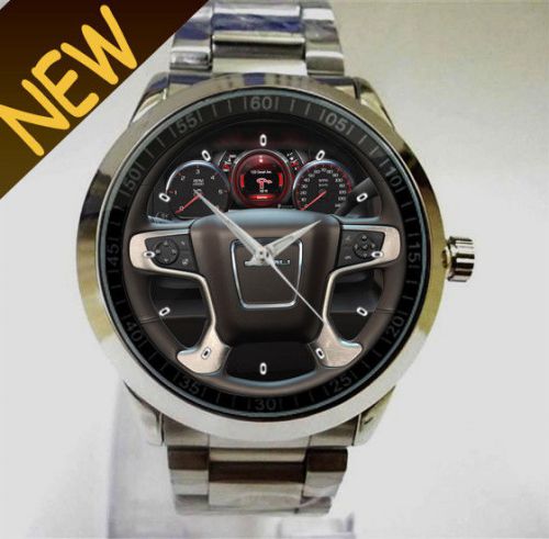 2015 gmc yukon suv steering wheel wristwatch