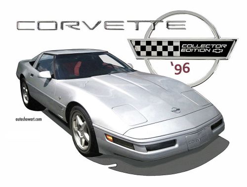 Collector edition &#039;96 corvette t-shirt