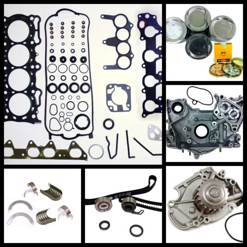94-97 honda accord acura cl 2.2 f22b1 v-tec master overhaul engine rebuild kit