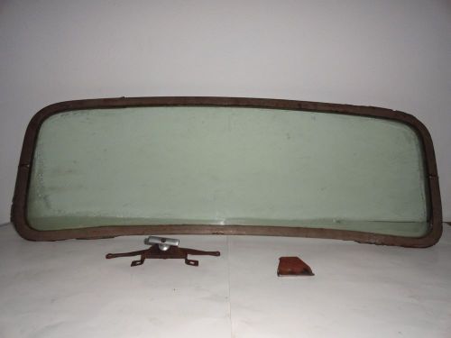 1935-1936 ford truck windshield frame, window regulator and driver&#039;s side hinge