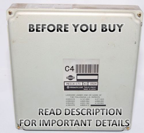 00 01 02 03 infiniti qx4 engine computer ecm ecu repair service 2001 2002 2003