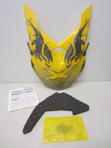 Ski-doo new oem lightweight hood kit yellow x-package  860200064 rev-xp