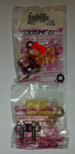 D.i.d rivet connecting link for x-ring chain 530zvm2 rivet (zj) nickel 12-2626