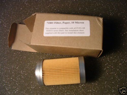 Fuelab performance fuel filter element
