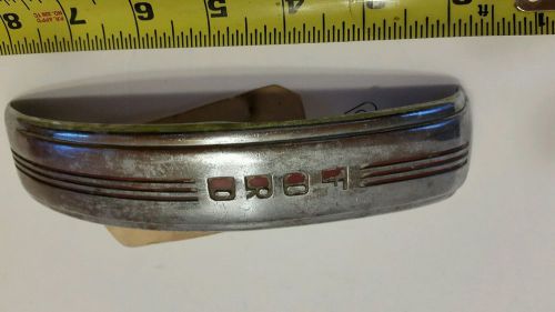 Original 1941 ford chrome center dash trim flathead v8 coupe sedan