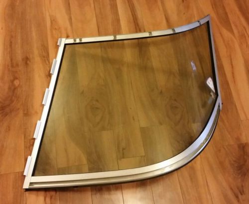 1995 taylor made ski boat windshield glass port side curved clear chaparral 1930