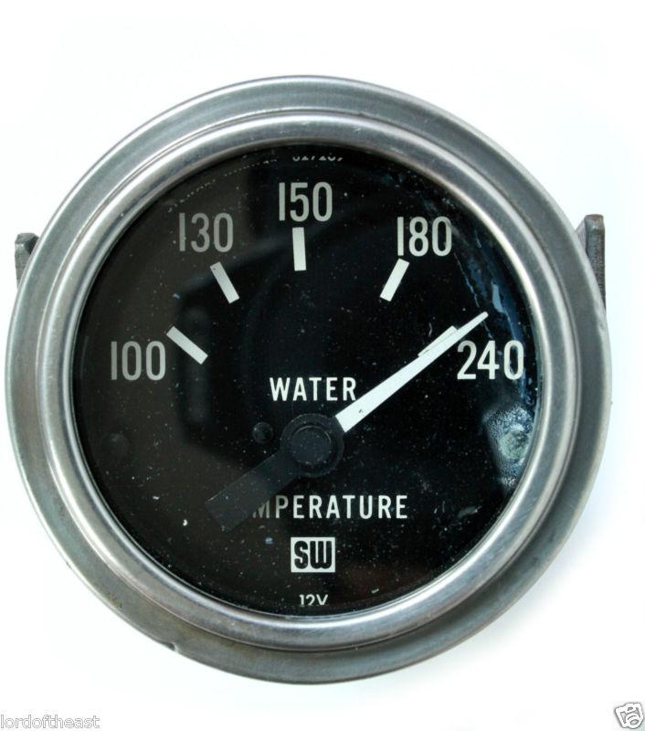 Stewart warner water temperature gauge 100-240 c