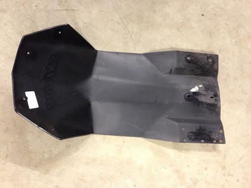 Ski doo belly pan skid plate mxzx mxz summit renegade black    free  ship