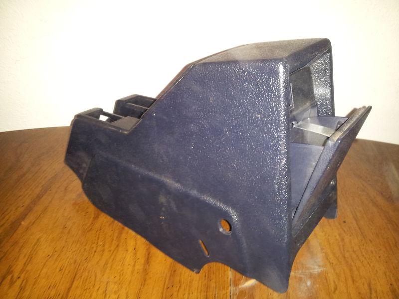 Sell Volvo 240 Center ebrake Console Cover Blue in Bellevue