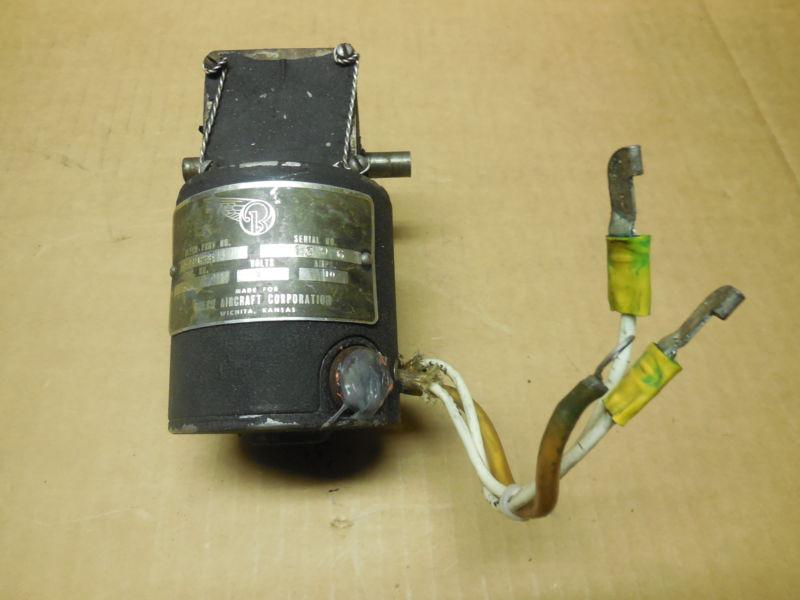 Beechcraft bonanza flap control motor