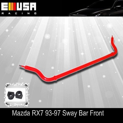 For mazda rx-7 rx7 93-97 front anti roll sway stabilizer bar 30mm red