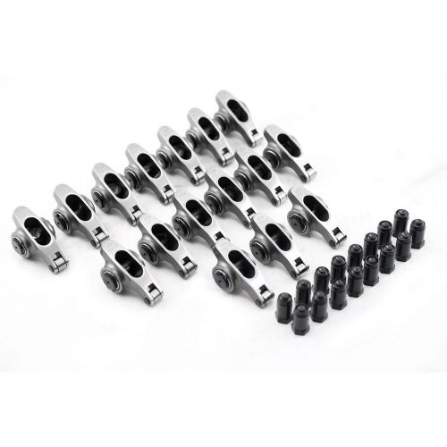 Chevy sbc 350 7/16" stainless steel roller rocker arms