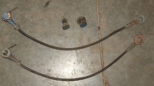 1969 chevy elcamino rear tail gate cables &amp; mounting studs