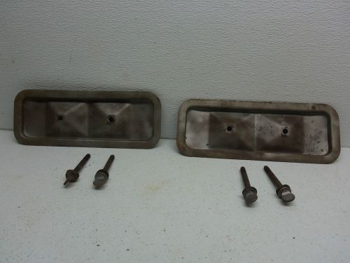 50 51 52 53 54 plymouth 6 cyl engine motor side tappet push rod lifter covers