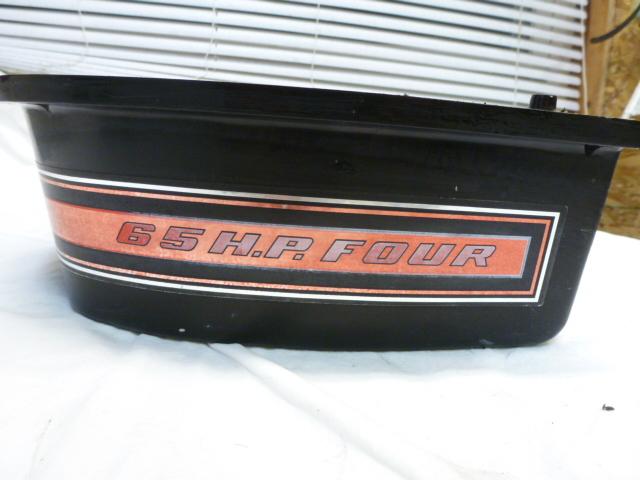 1968 MERCURY 65HP 4-CYL EXHAUST HOUSING TRIM COVER MODEL 650 OUTBOARD BOAT MOTOR, US $18.99, image 3