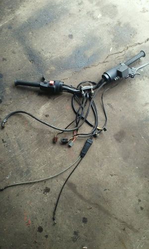 Complete handle bars off 99 skidoo mach z 800