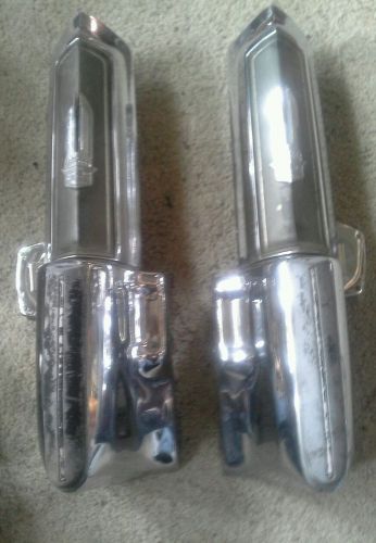 1975-1978 gm cadillac eldorado front bumper end extension